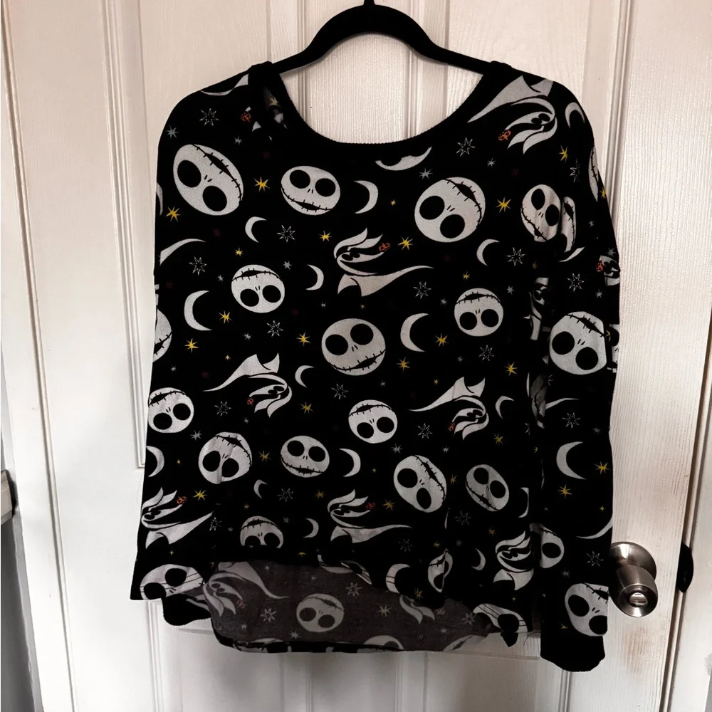 Disney Jack Skellington Print woman’s PJs - Picture 2 of 5